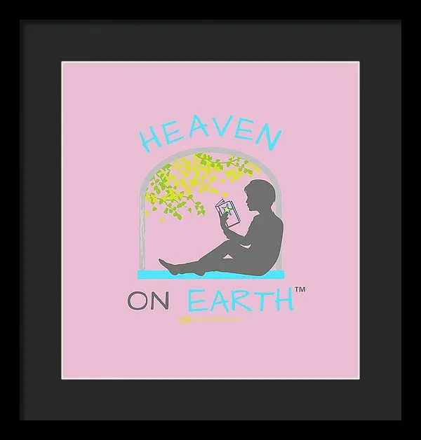 Reading Heaven On Earth - Framed Print