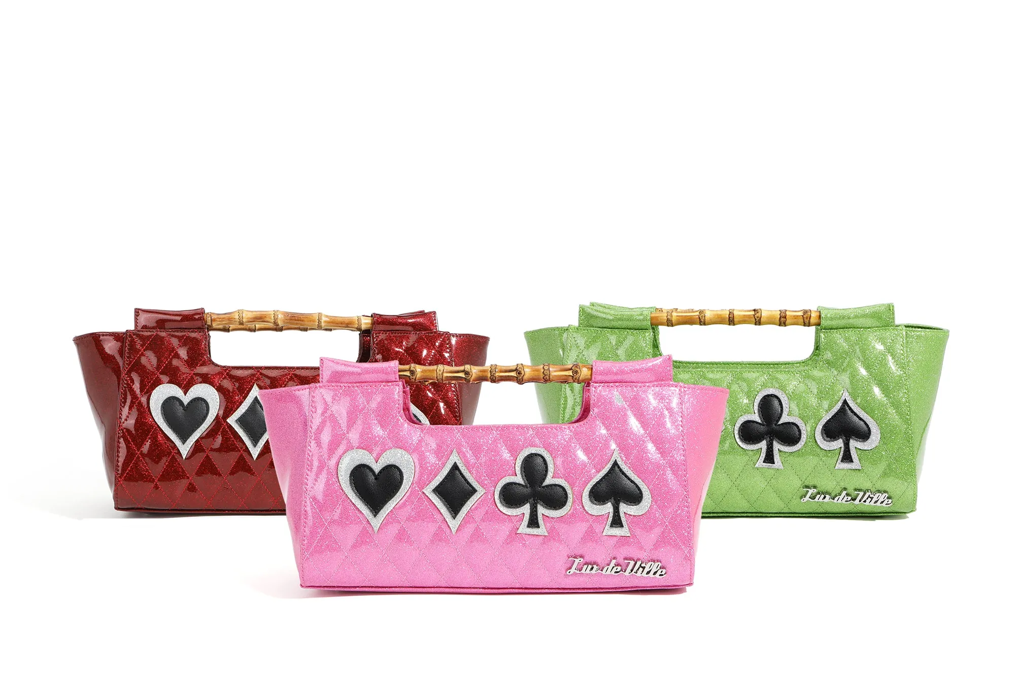 Red Rum Sparkle Paradise Card Clutch
