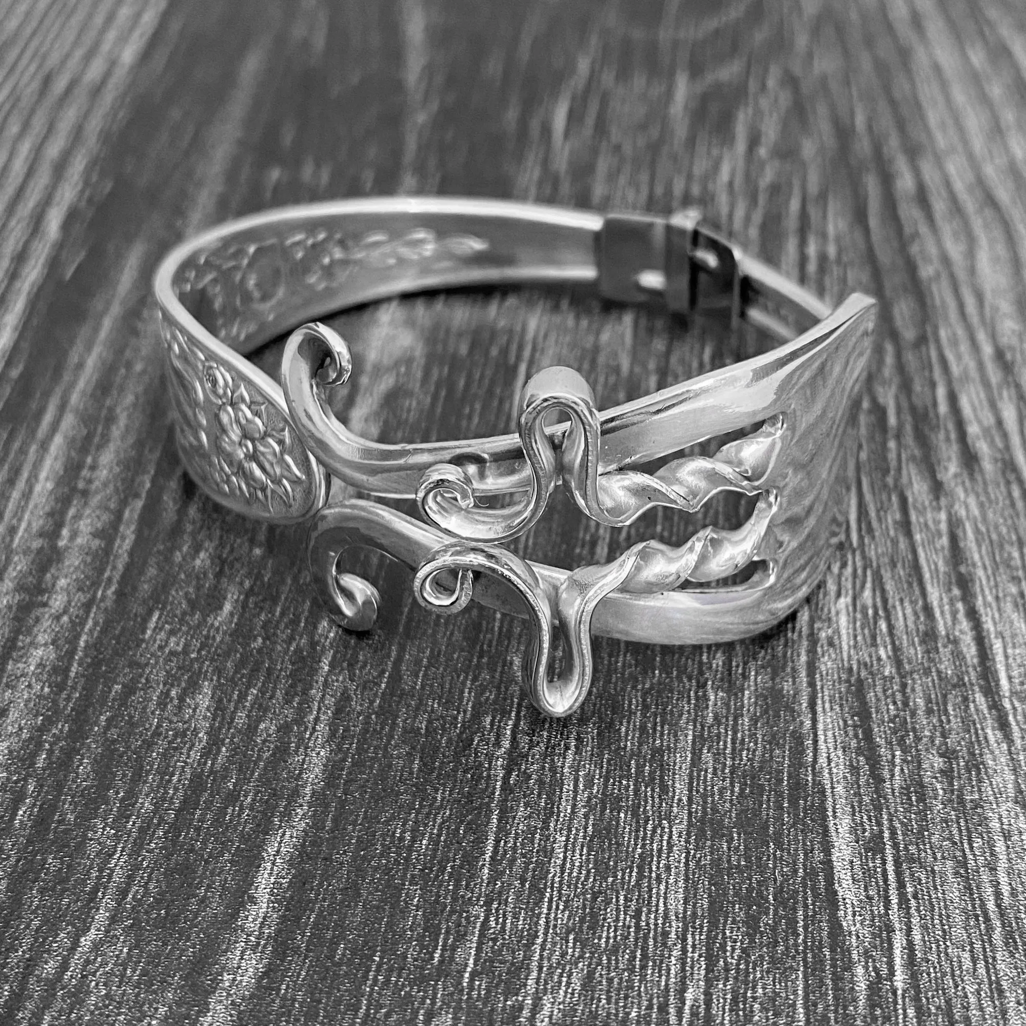 'Reflections' Fork Bracelet
