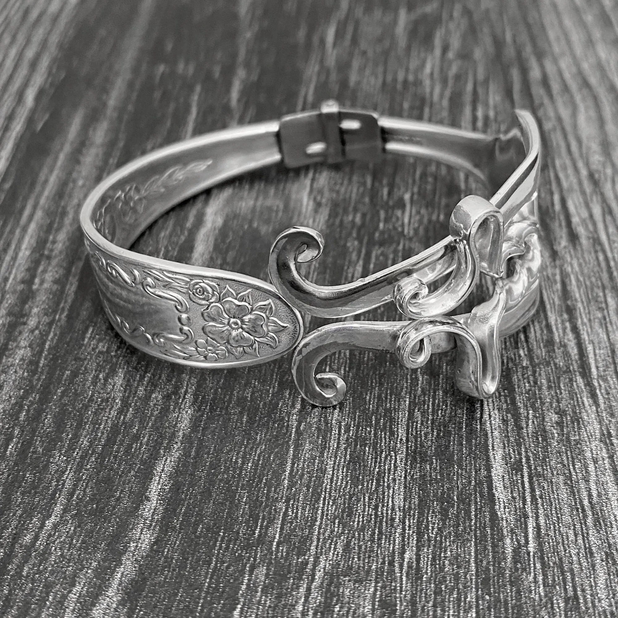 'Reflections' Fork Bracelet