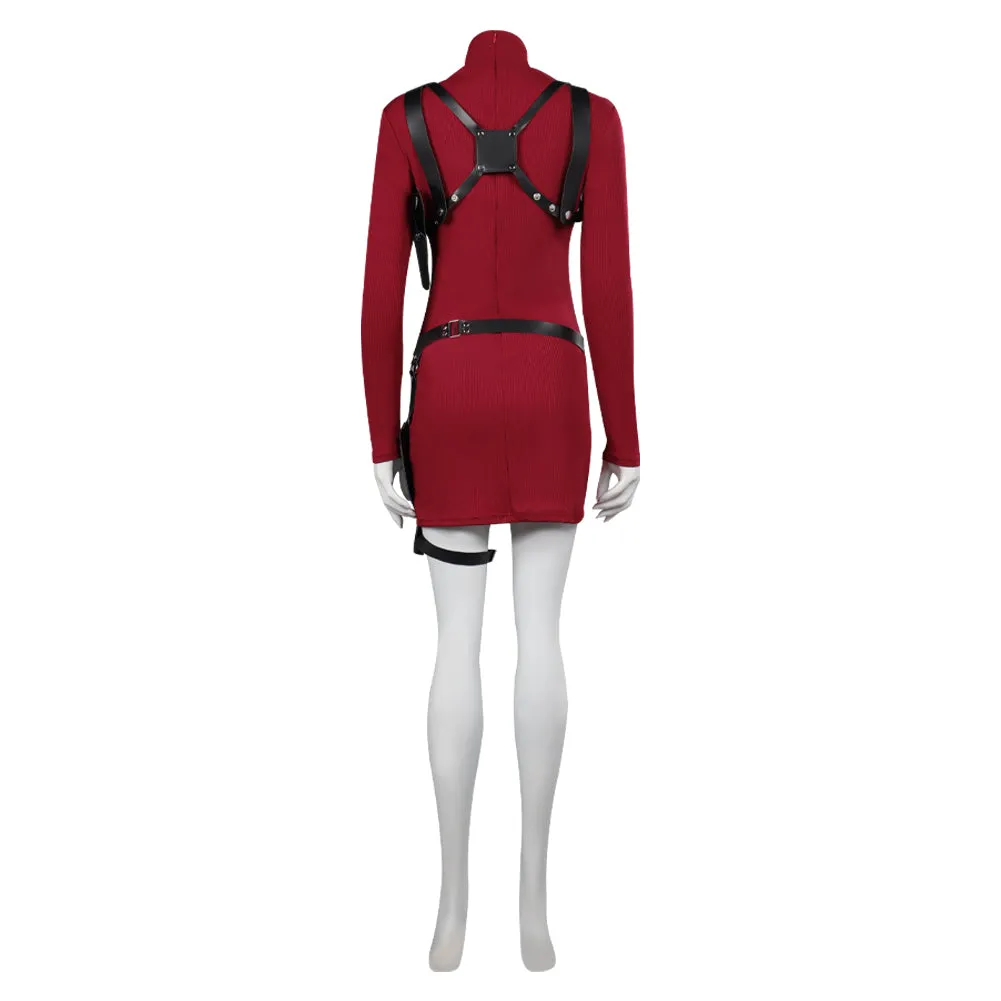 Resident Evil 4 Biohazard RE:4 Ada Wong Cosplay Costume Halloween Carnival Party Suit