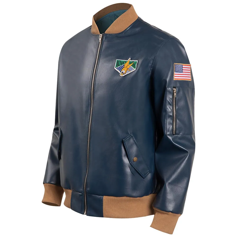 Resident Evil 4 Remake Leon S.Kennedy Coat Cosplay Costume Halloween Carnival Suit
