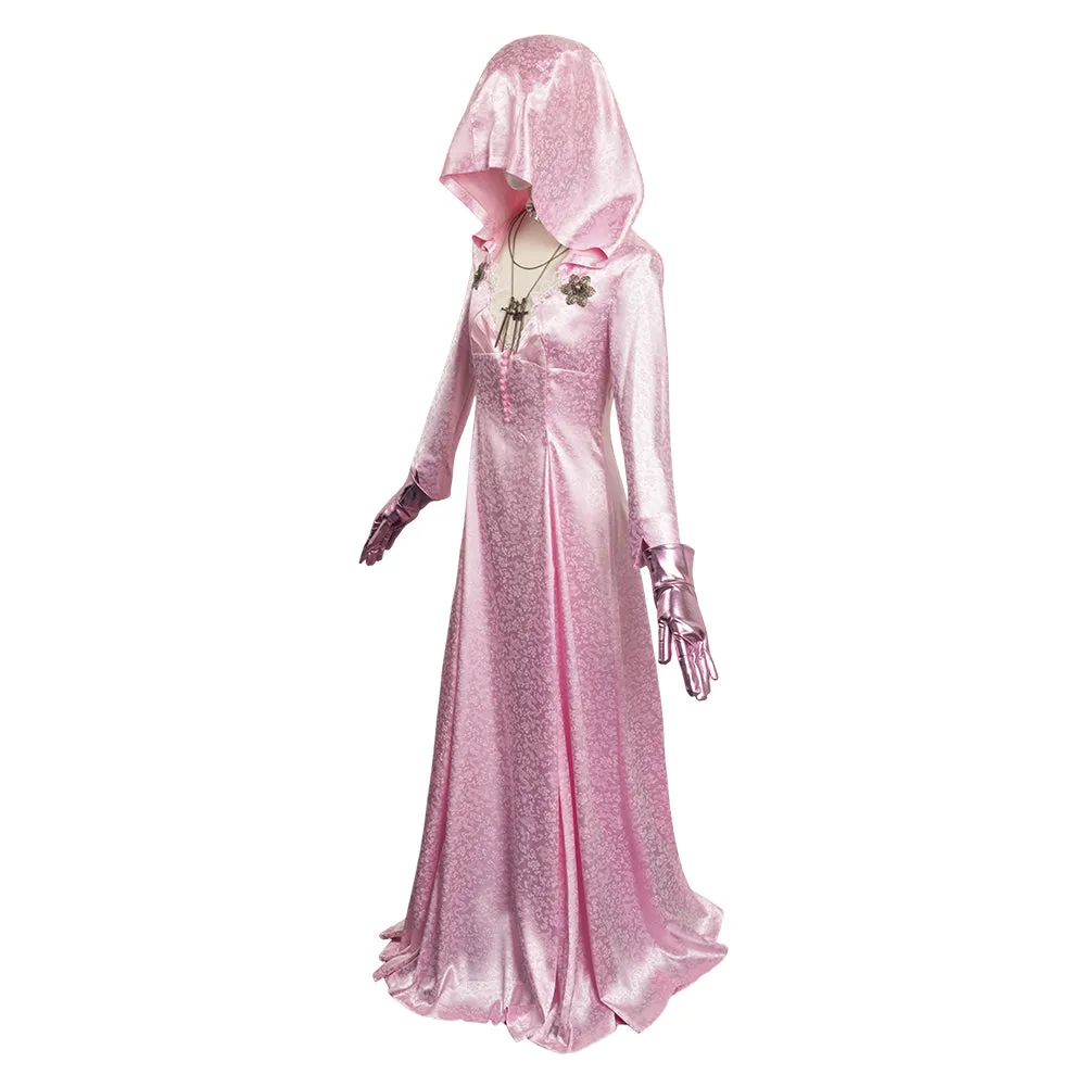 Resident Evil Moth Lady Original Design Cosplay Costume Pink Outfits Halloween Carnival Suit