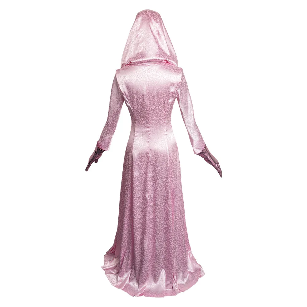 Resident Evil Moth Lady Original Design Cosplay Costume Pink Outfits Halloween Carnival Suit