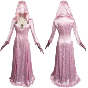 Resident Evil Moth Lady Original Design Cosplay Costume Pink Outfits Halloween Carnival Suit