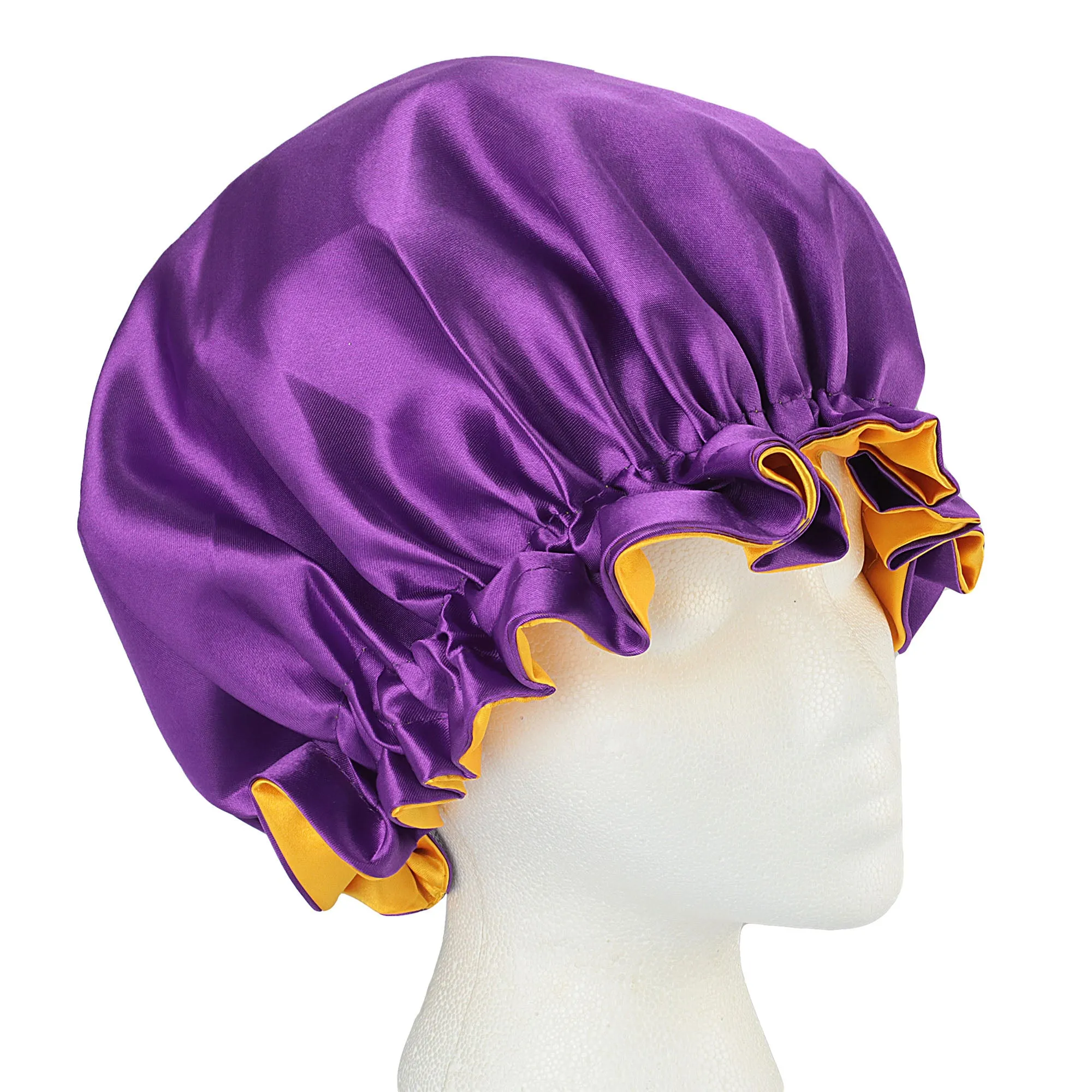 Reversible Satin Bonnets- Caps | Yelani