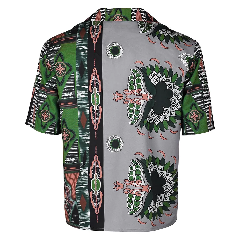 Road House 2024 James Dalton Movie Character Short Sleeve Printed Shirt Cosplay Costume Outfits
