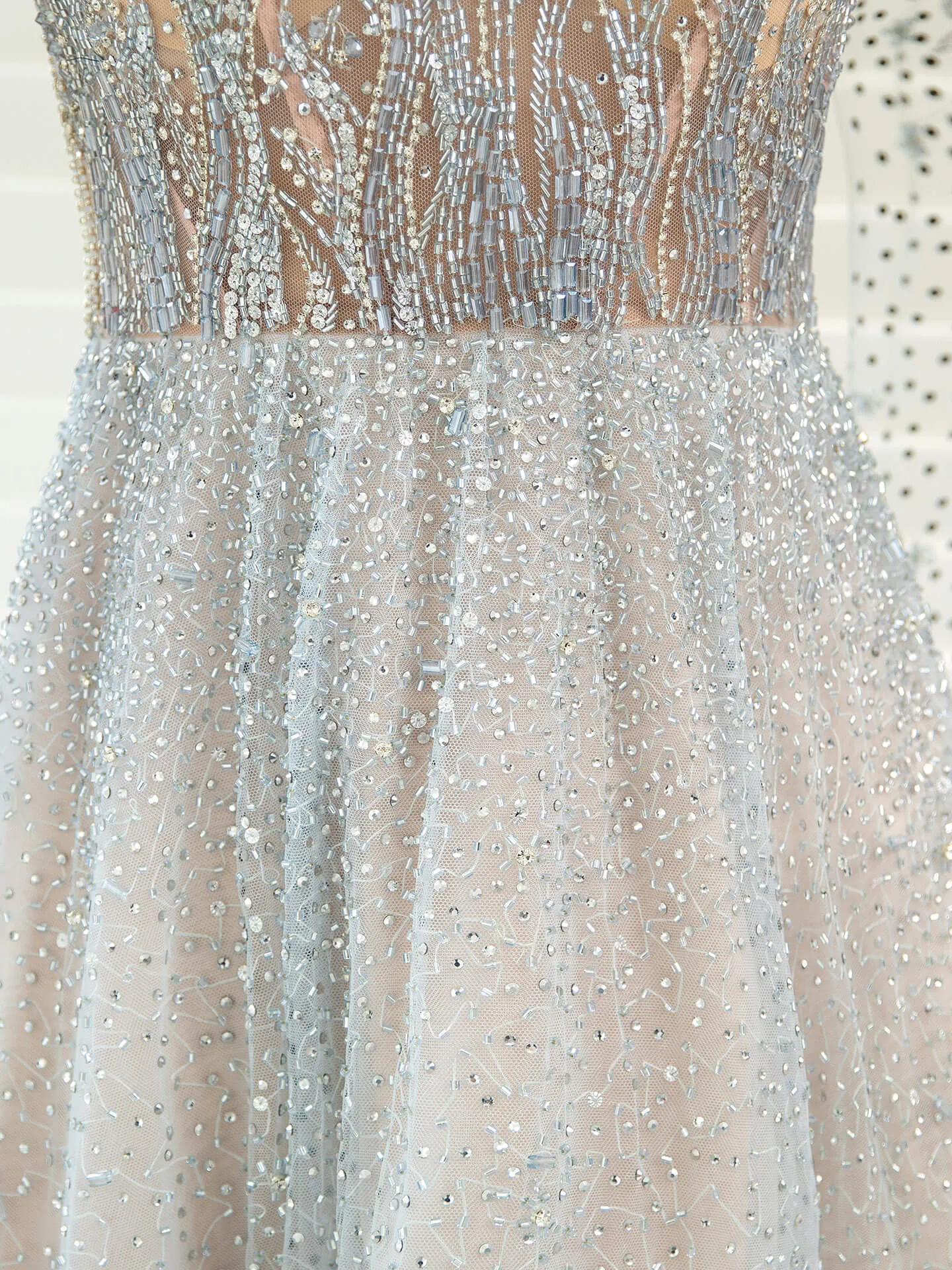 Roycebridal A-Line Luxurious Glittering Fairy Sexy Formal Evening Dresses Long Sleeve Floor Length