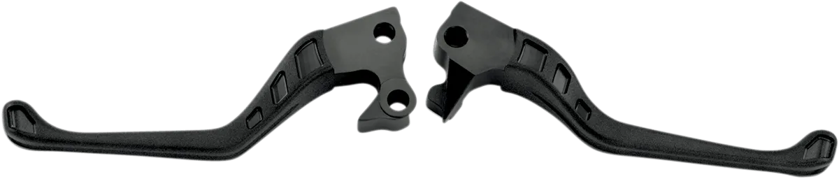 RSD 0062-4010-BM Avenger Brake/Clutch Lever Set - Contrast Cut