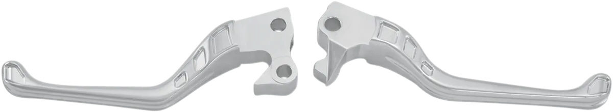 RSD 0062-4010-BM Avenger Brake/Clutch Lever Set - Contrast Cut