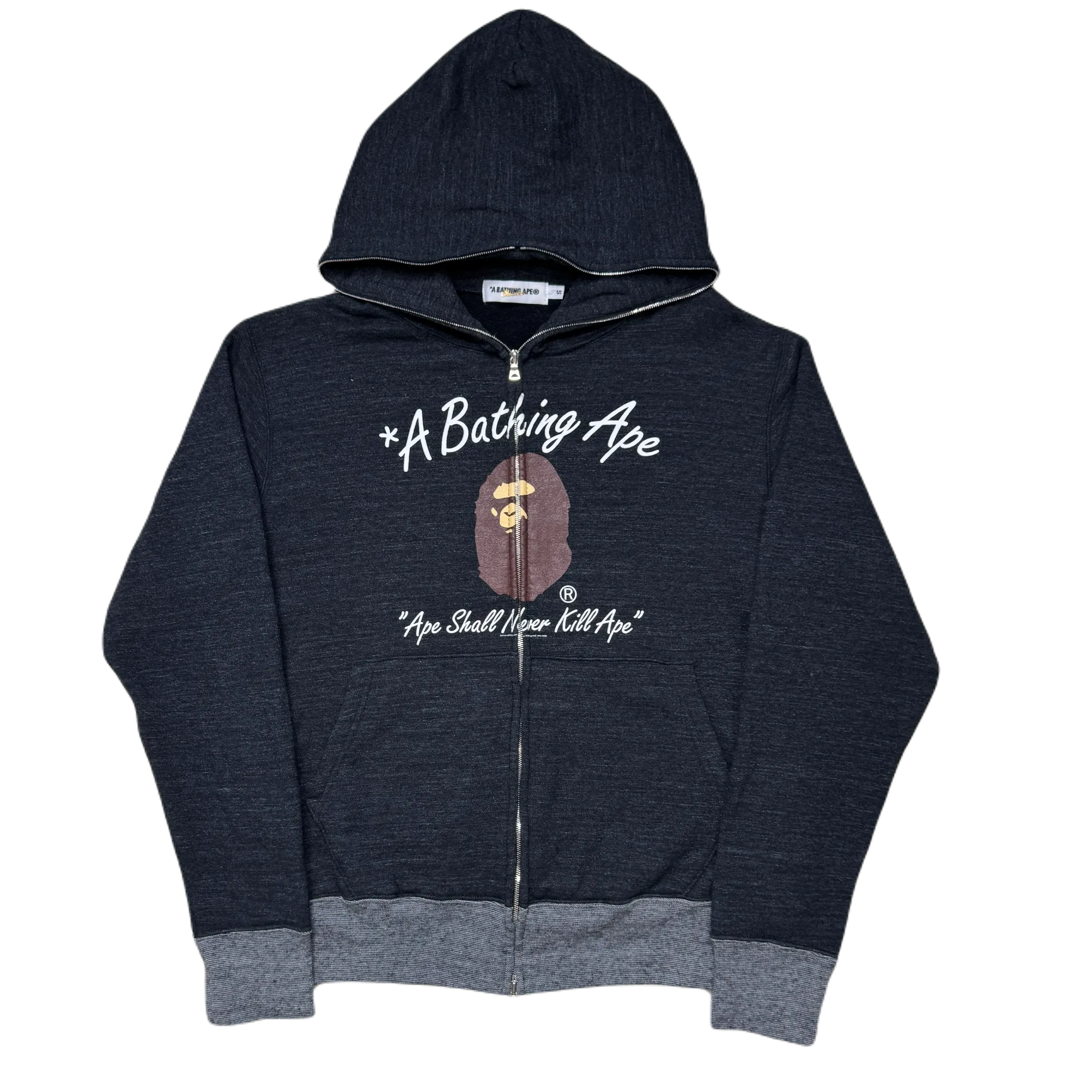 [S] Bape Classic Logo Full-Zip Hoodie