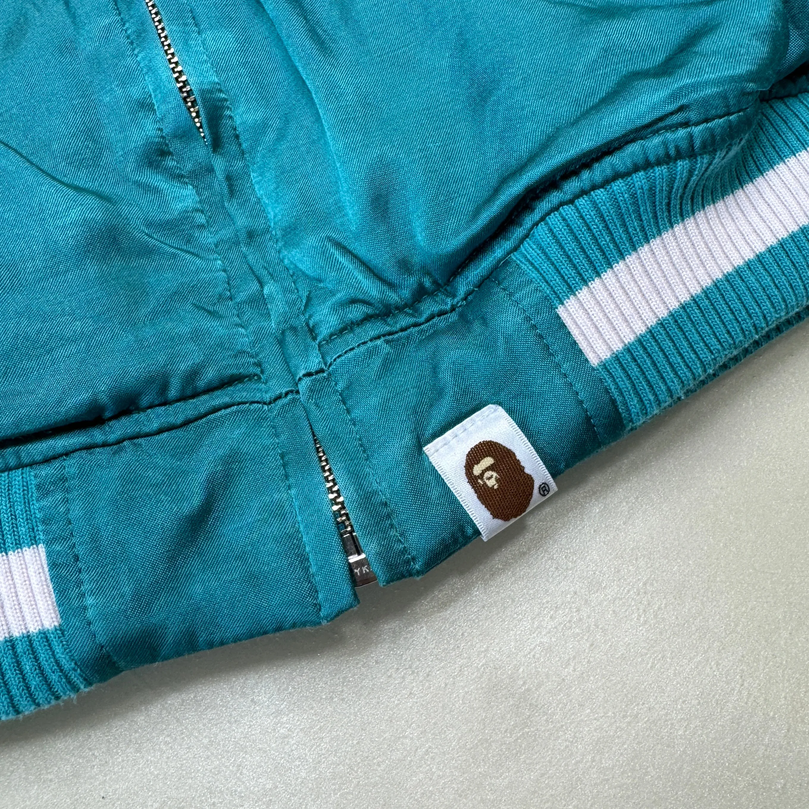[S] Bape Mt. Fuji Ape Head Souvenir Jacket