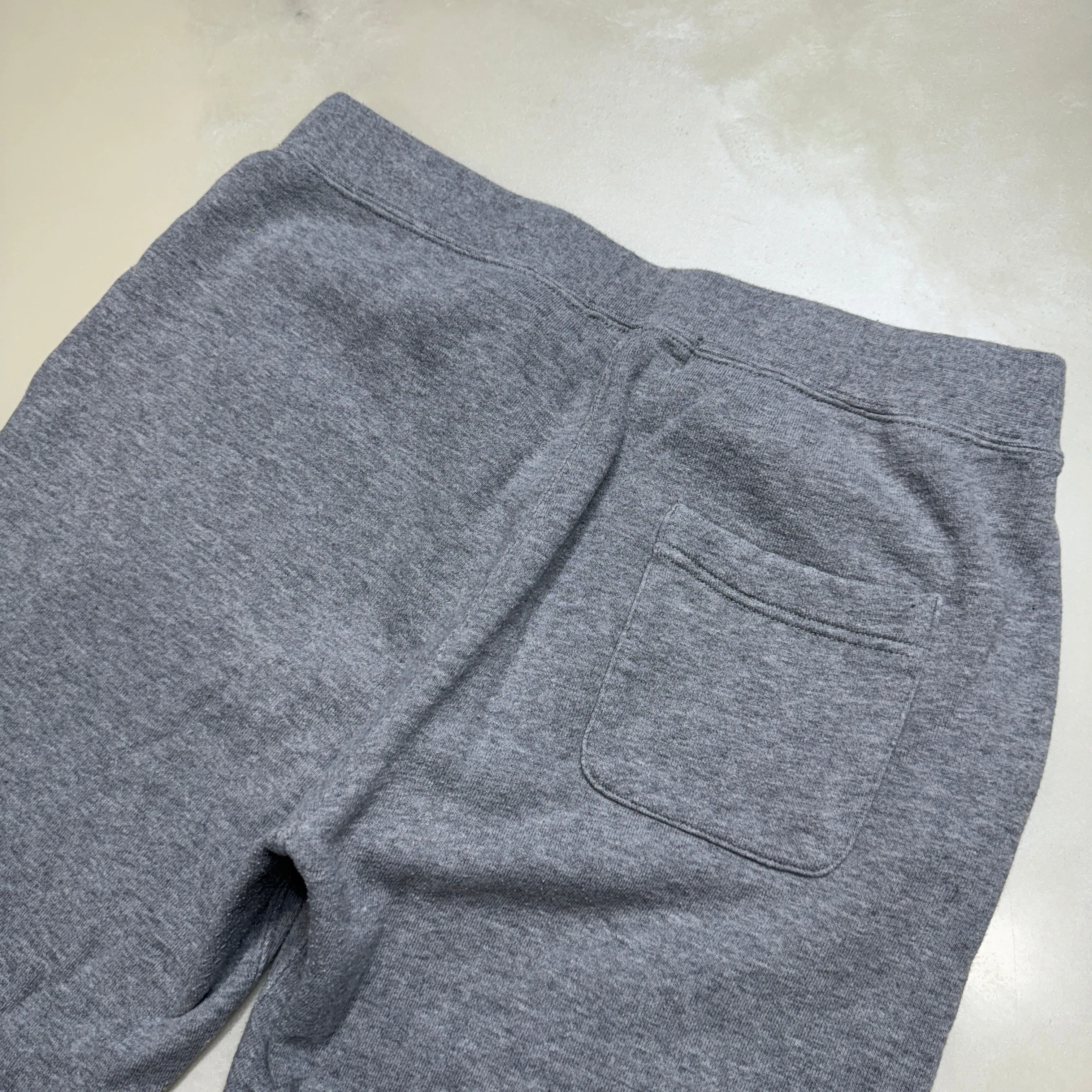 [S] Bape White Shark Face Sweatpants
