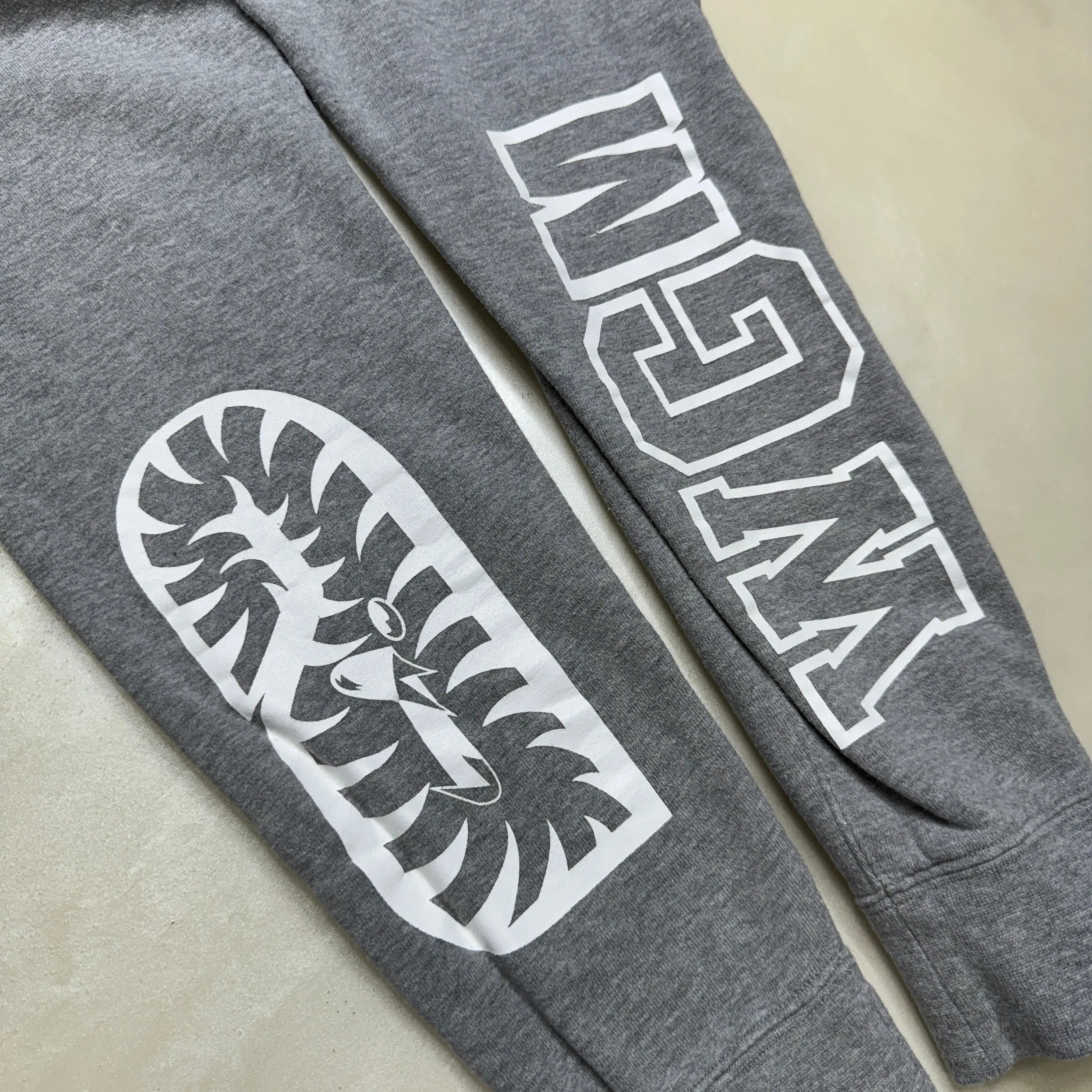 [S] Bape White Shark Face Sweatpants