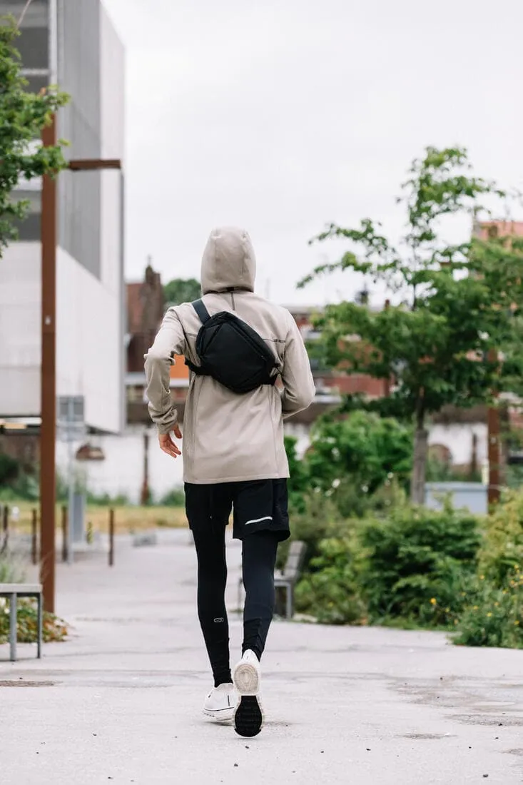 SAC BANANE MESSENGER - MARCHE URBAINE - ACTIV MBLTY NOIR