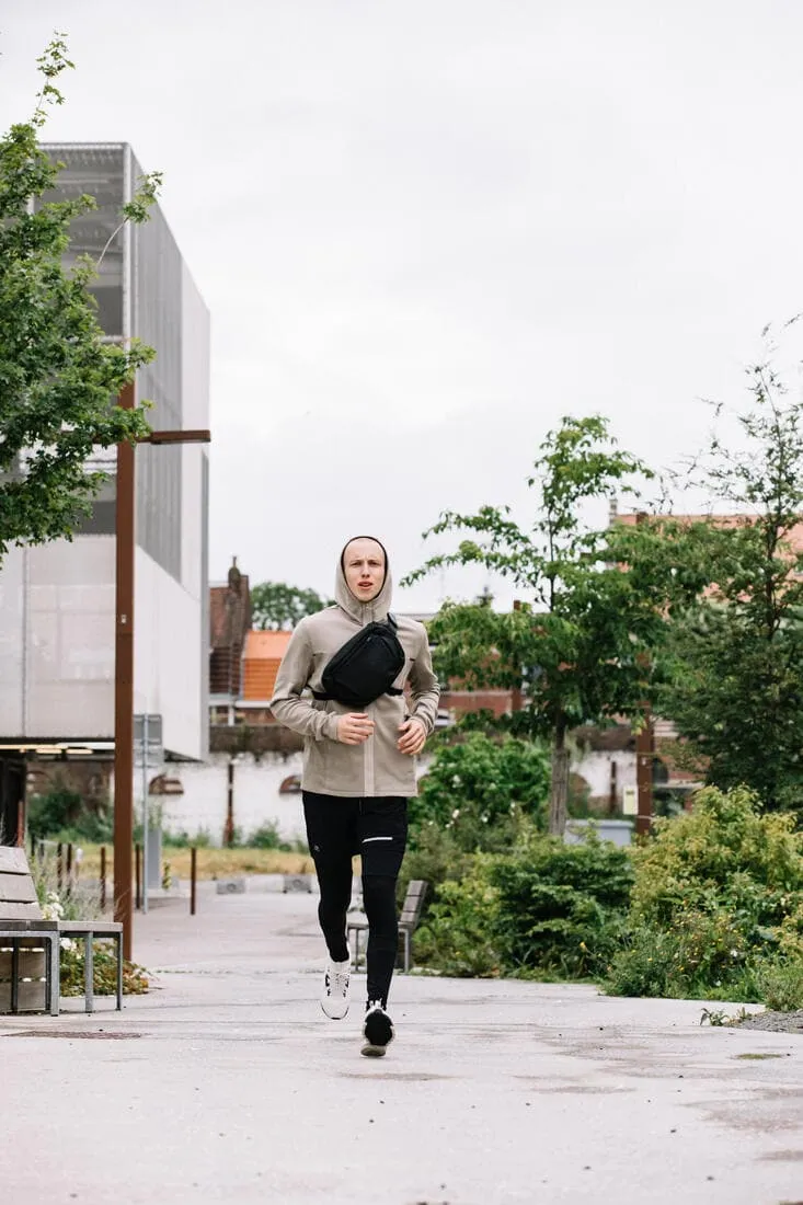 SAC BANANE MESSENGER - MARCHE URBAINE - ACTIV MBLTY NOIR
