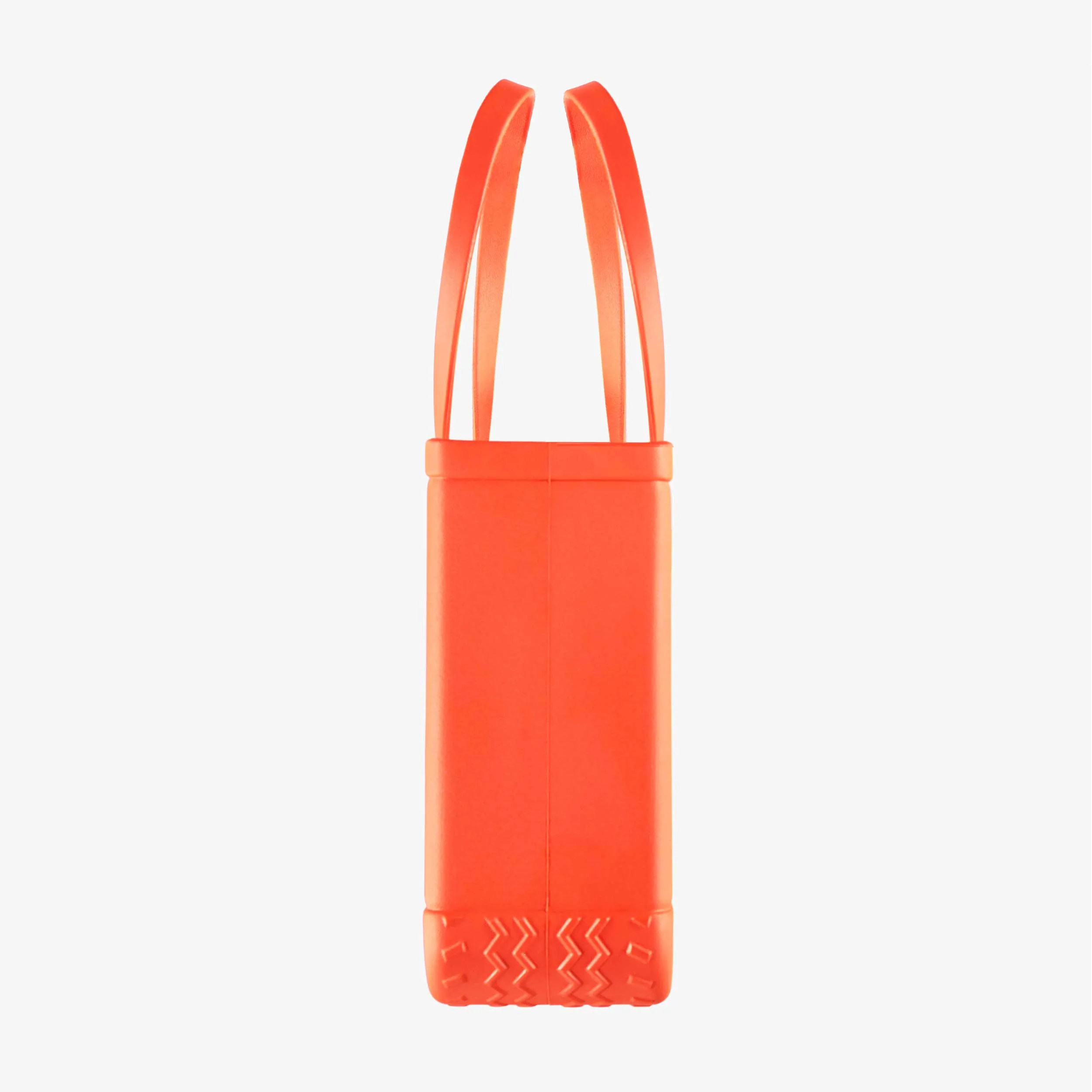 Sac fourre-tout de plage orange, enfant || Orange beach tote bag, child