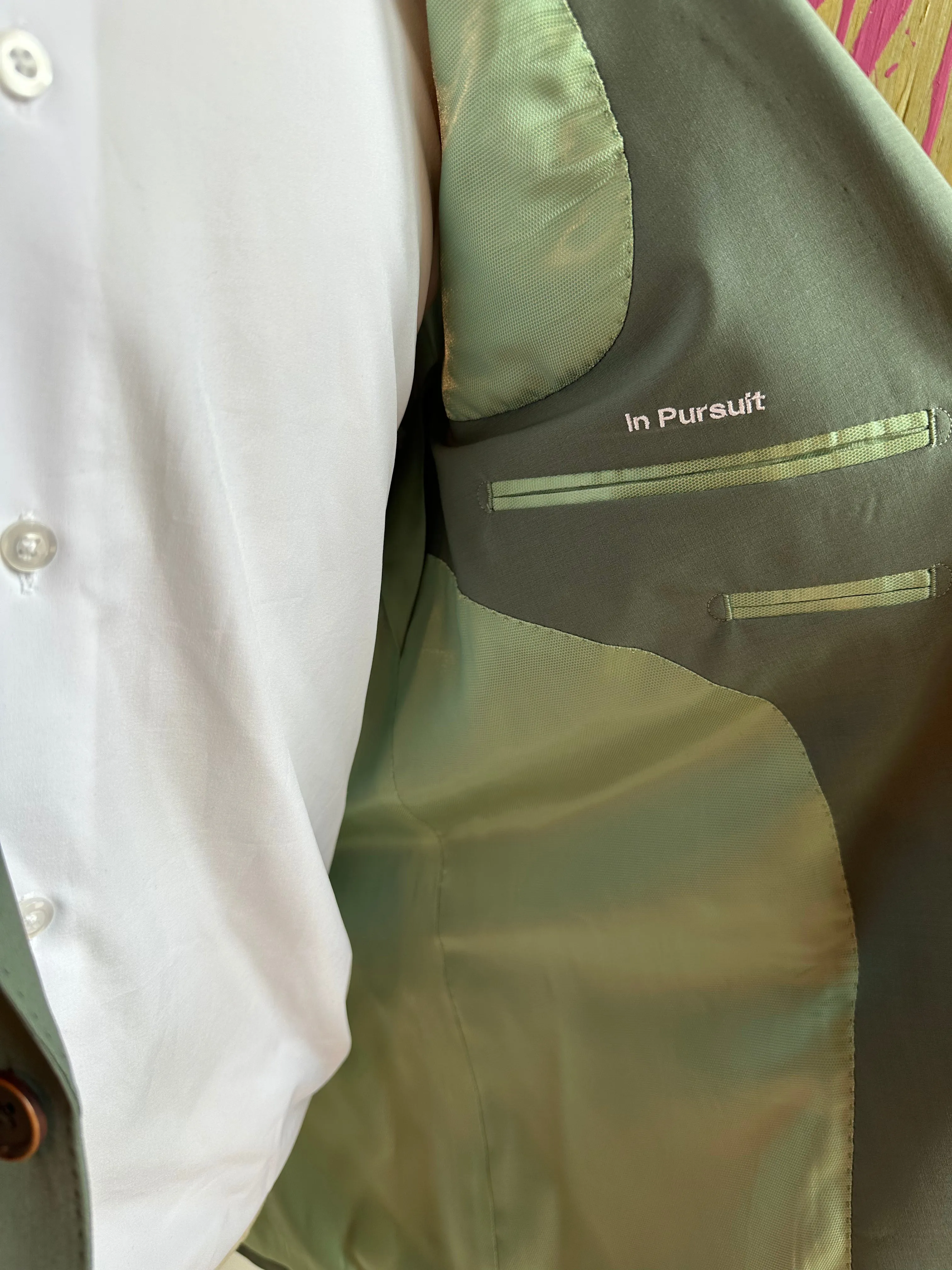 Sage Green Premium Suit Coat