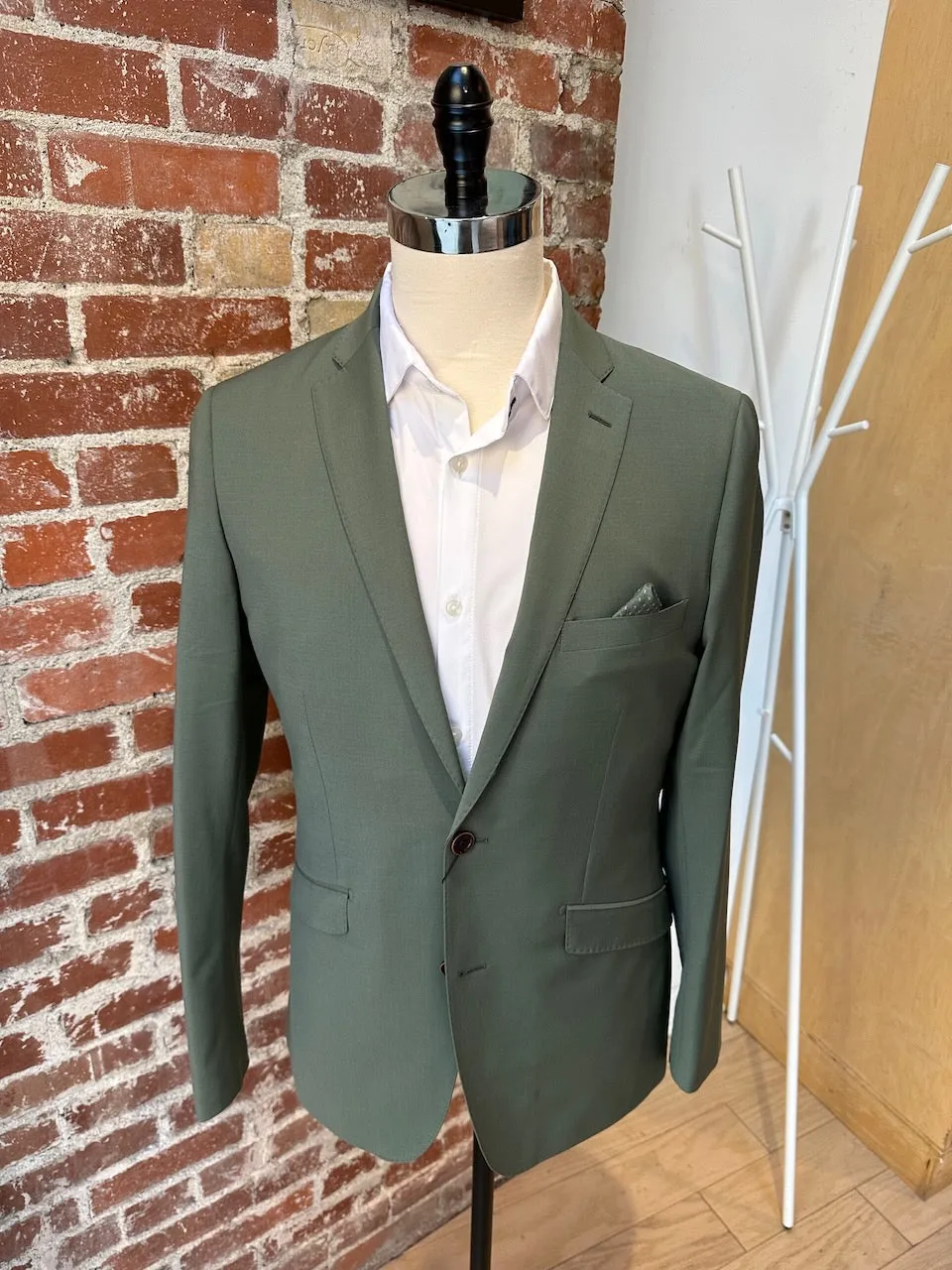Sage Green Premium Suit Coat