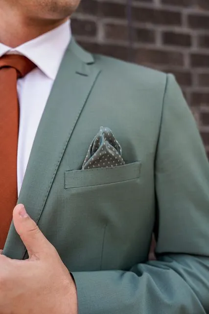 Sage Green Premium Suit Coat
