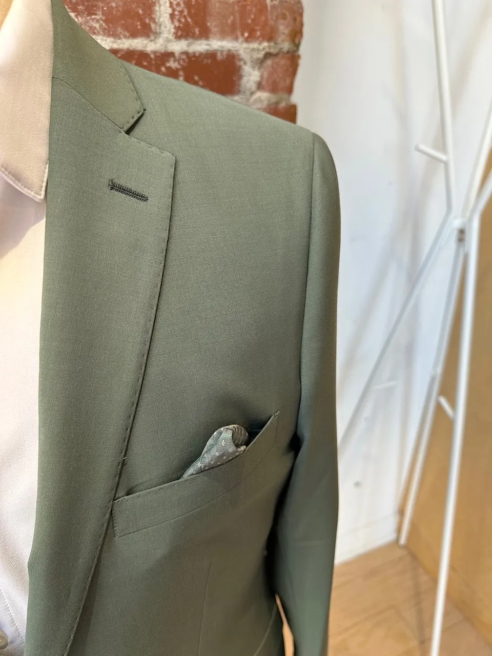 Sage Green Premium Suit Coat