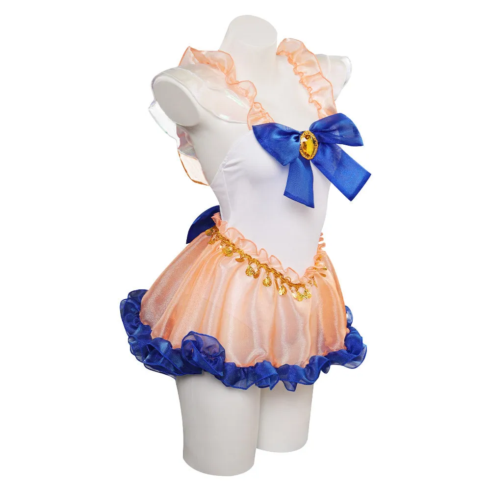 Sailor Moon Aino Minako Original Design Swimsuit Outfits Cosplay Costume Halloween Carnival Suit
