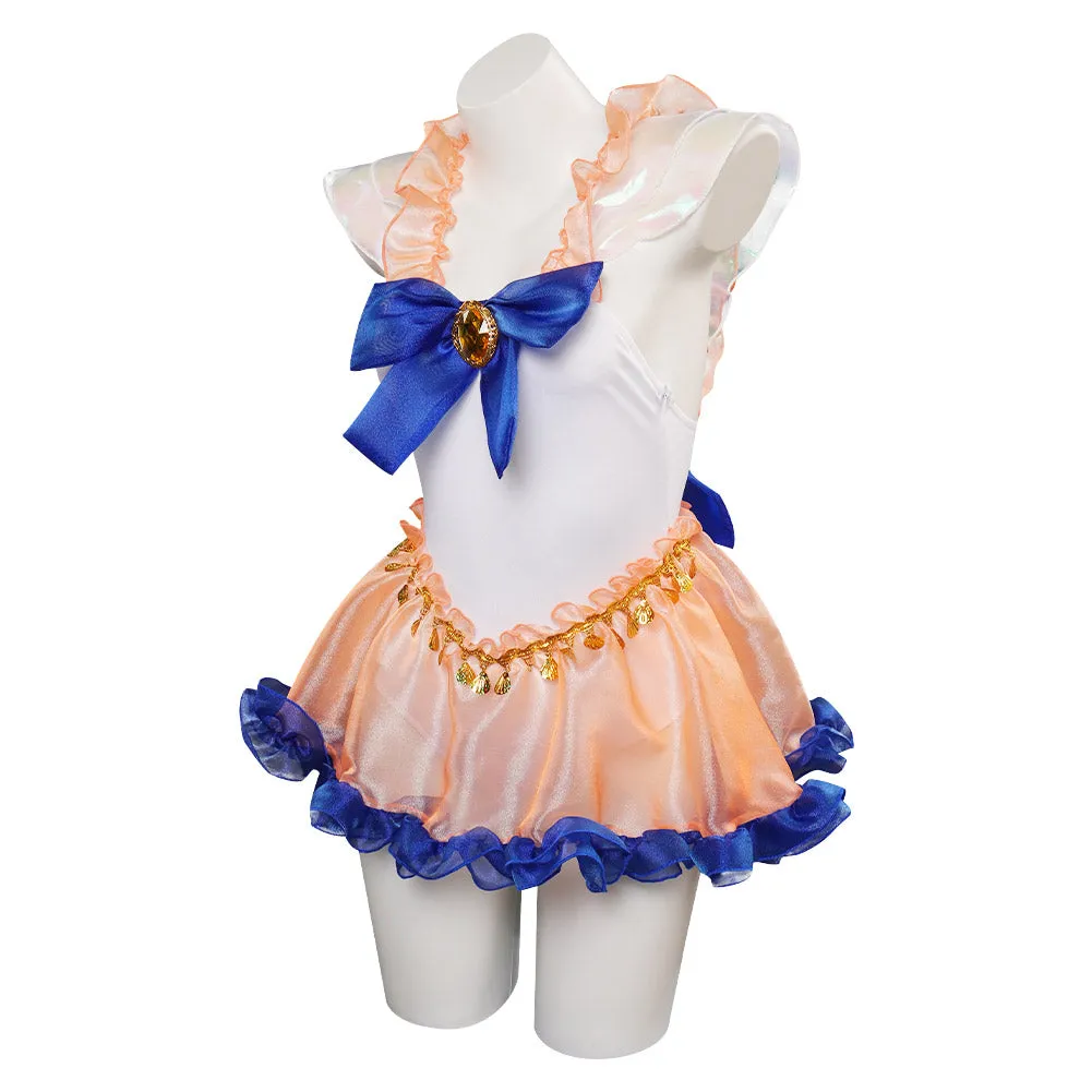Sailor Moon Aino Minako Original Design Swimsuit Outfits Cosplay Costume Halloween Carnival Suit