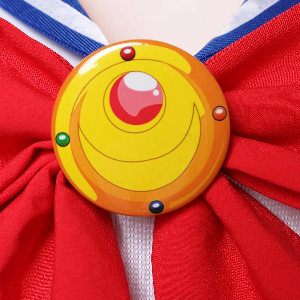 Sailor Moon  Cosplay Costume Sailor Suit Uniform Skirt Outfits Halloween Carnival Suit