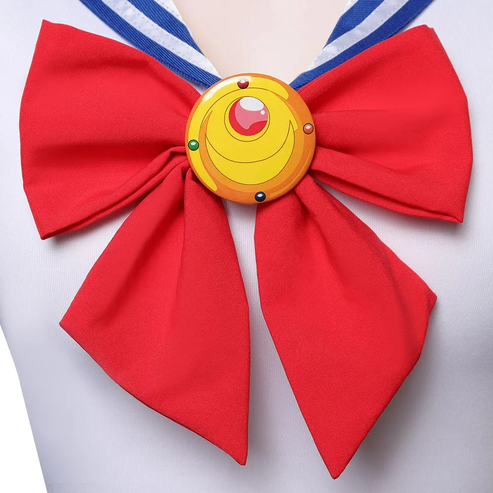 Sailor Moon  Cosplay Costume Sailor Suit Uniform Skirt Outfits Halloween Carnival Suit