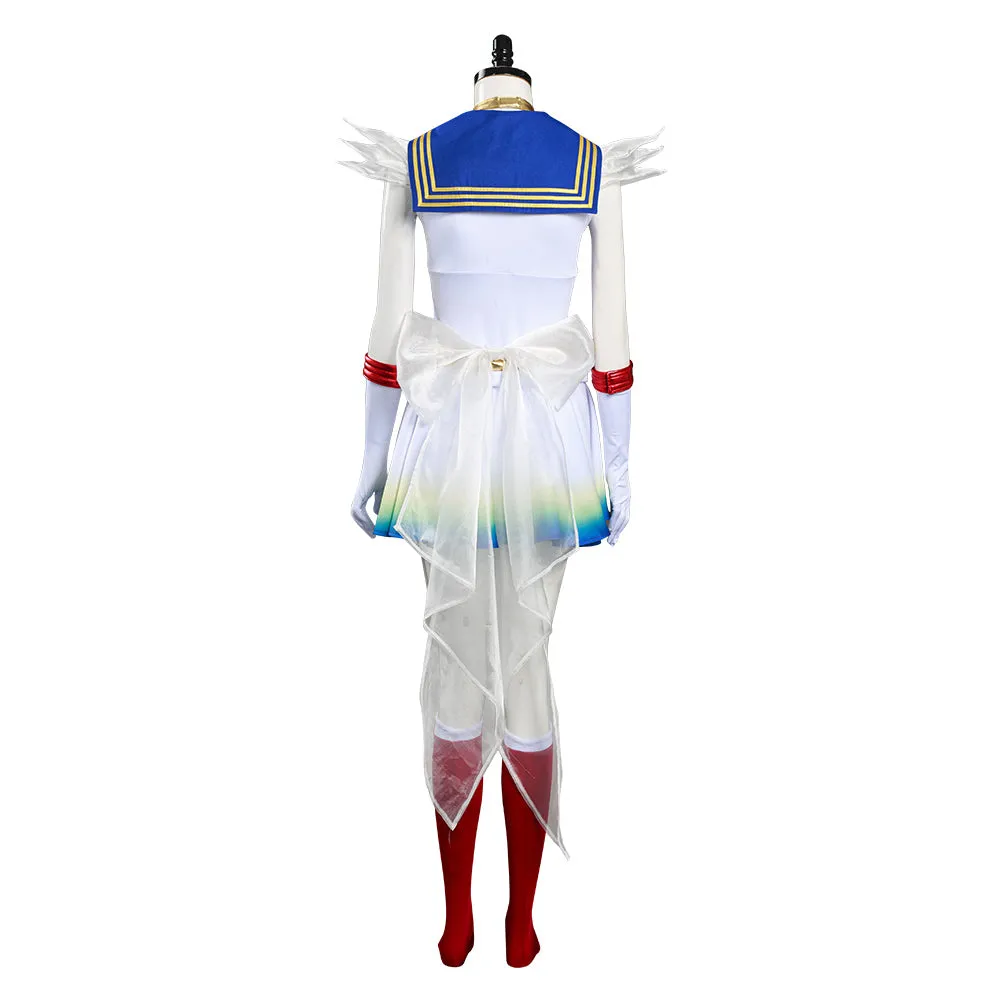 Sailor Moon Halloween Carnival Costume Eternal Tsukino Usagi Cosplay Costume Dress Outfits