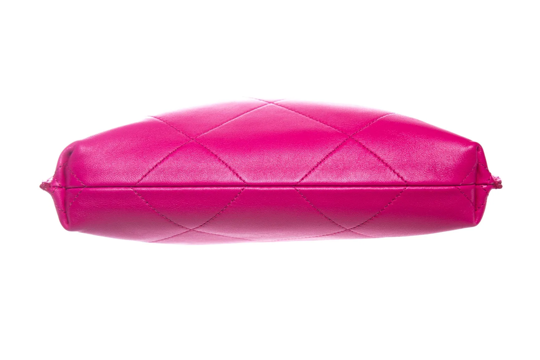 Saint Laurent Fuchsia Suzanne Quilted Leather Handbag