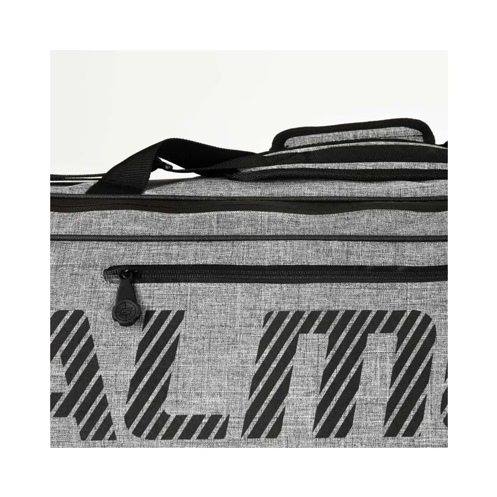 Salming Tour 9 rkt bag - Grey Melange