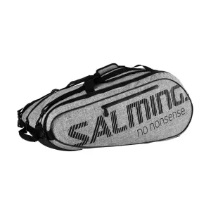 Salming Tour 9 rkt bag - Grey Melange