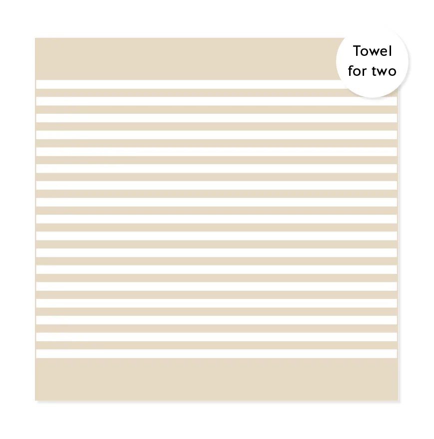 Salted | Sand Free Towel for Two