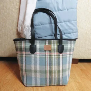 Samuel Lamont Tweed Handbag Green