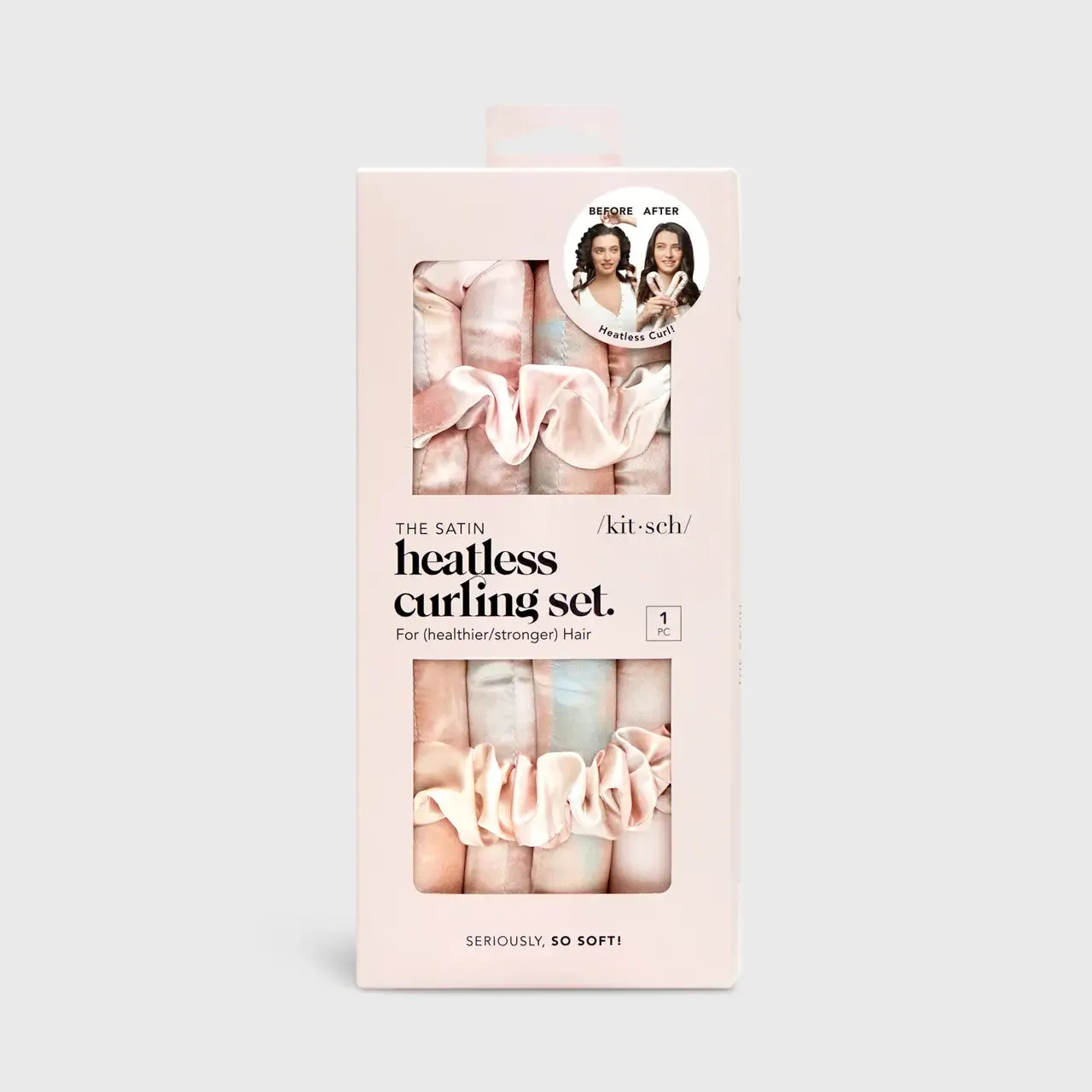 Satin Heatless Curlers
