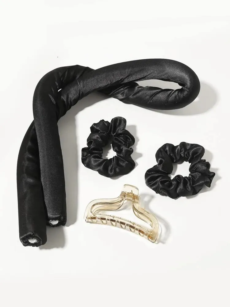 Satin Heatless Curling Rod