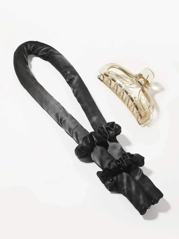 Satin Heatless Curling Rod
