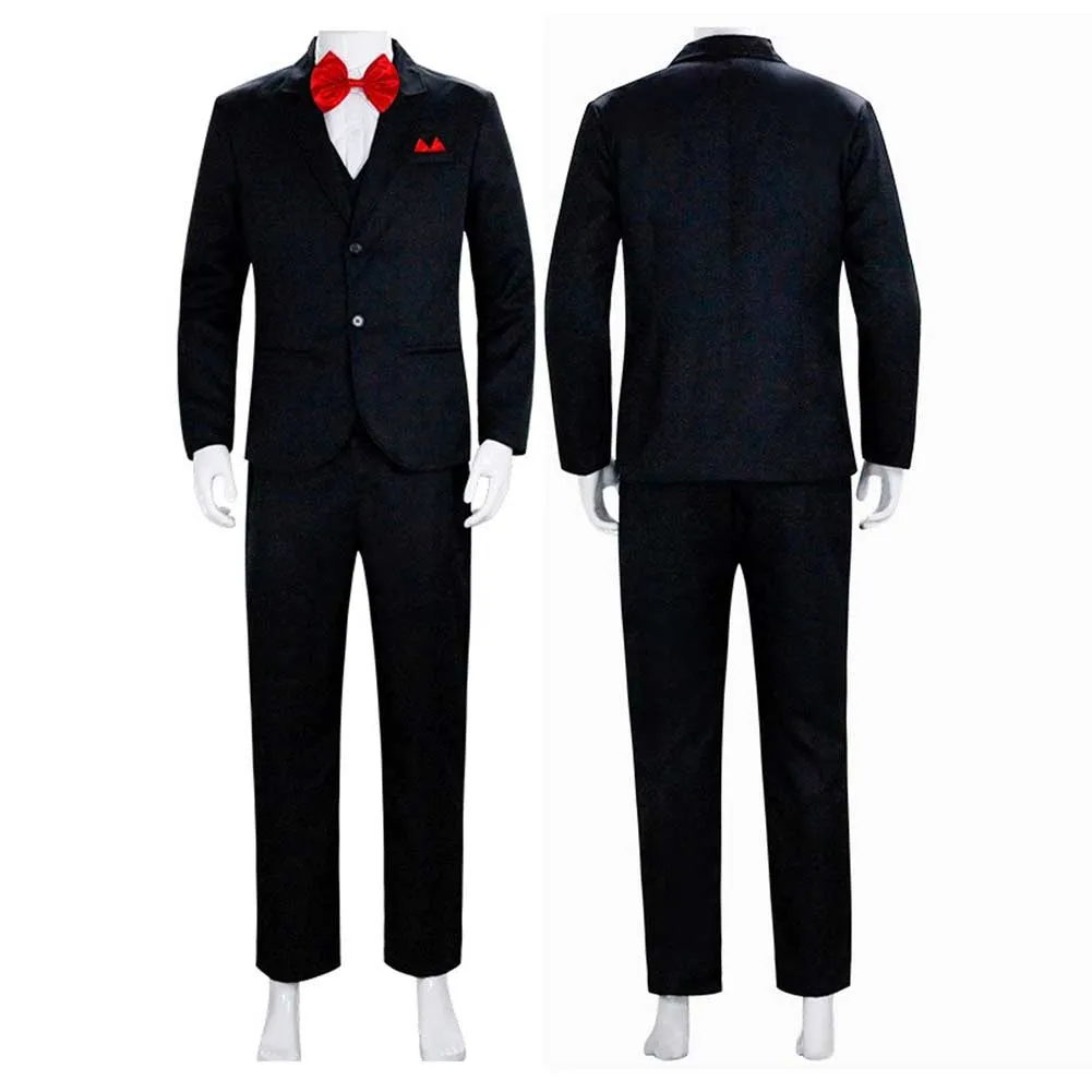 Saw X Jigsaw John Kramer Cosplay Costume Outfits Halloween Carnival Suit