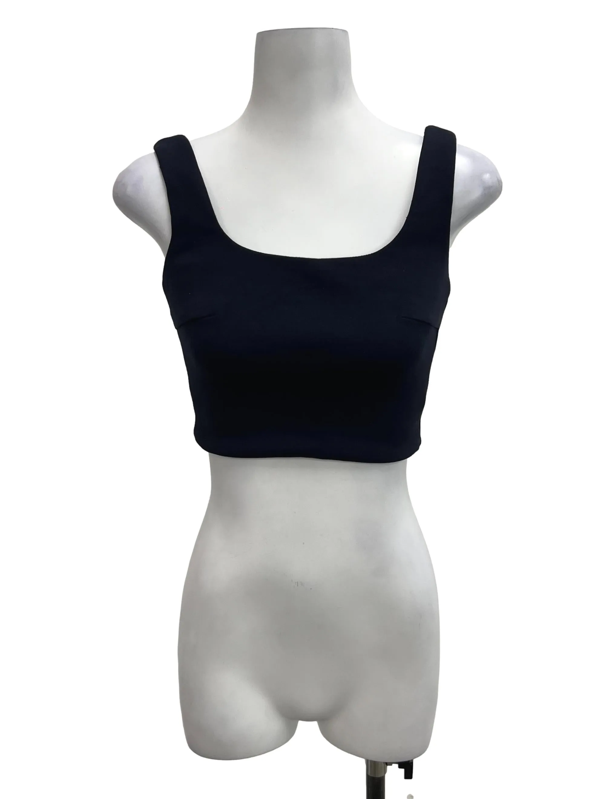 Scoop-Back Jersey Crop Top OSN