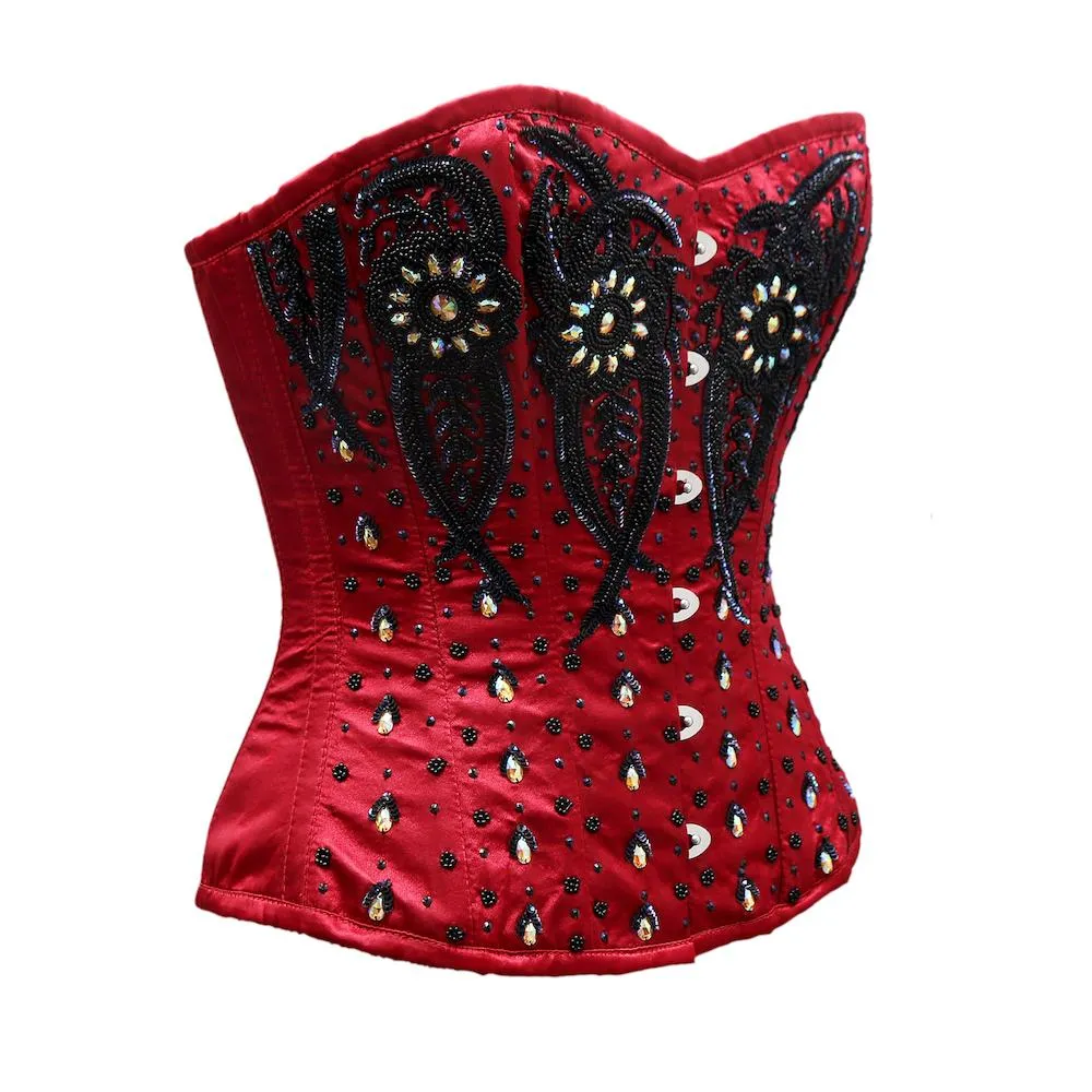 Seagal Embroidery Overbust Corset