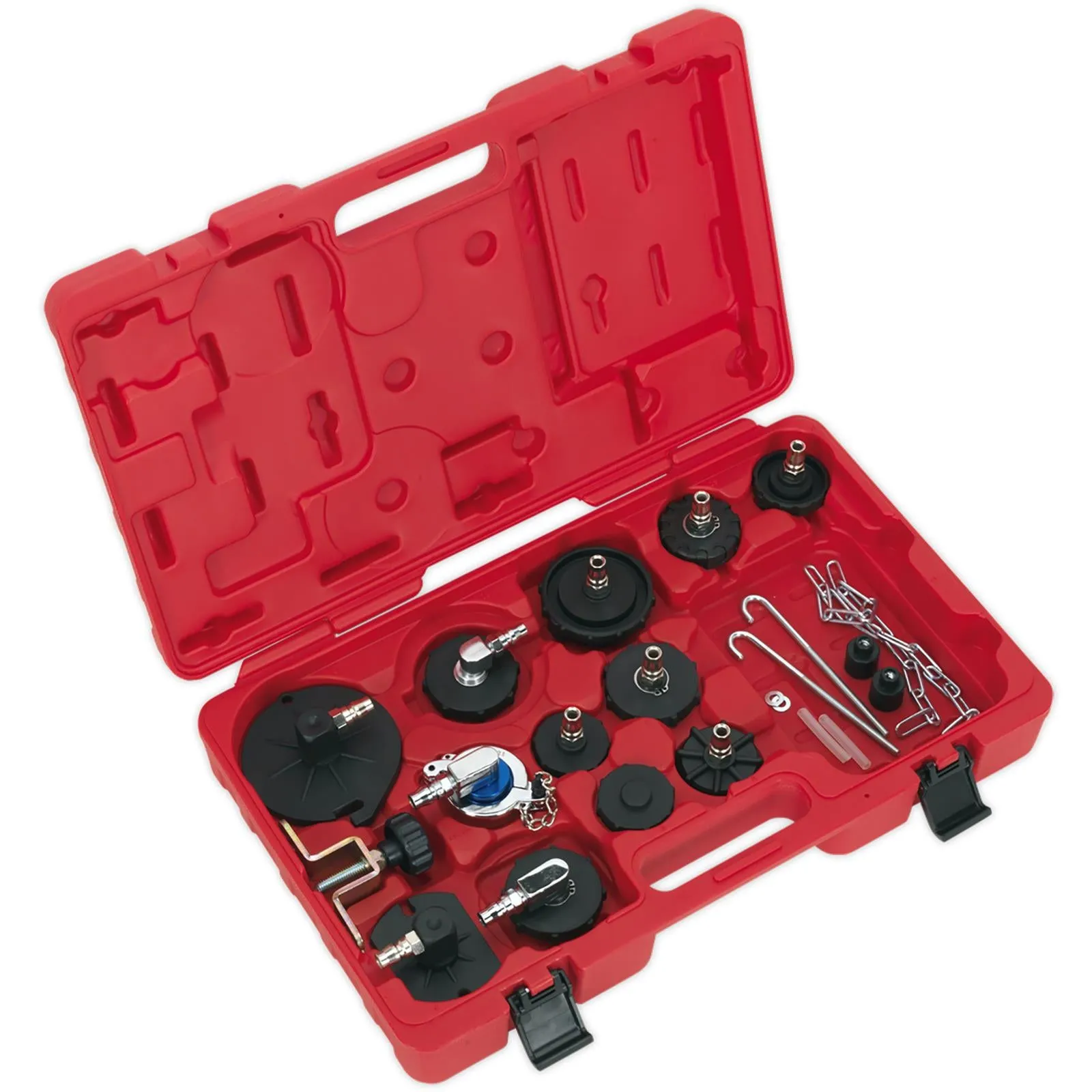 Sealey Brake & Clutch Bleeder Cap Set Universal European Automotive Garage