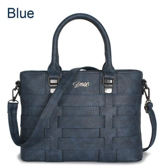 Shoulder Strap PU Leather Handbag