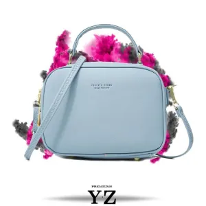 Signature Handbag - Blue Drop