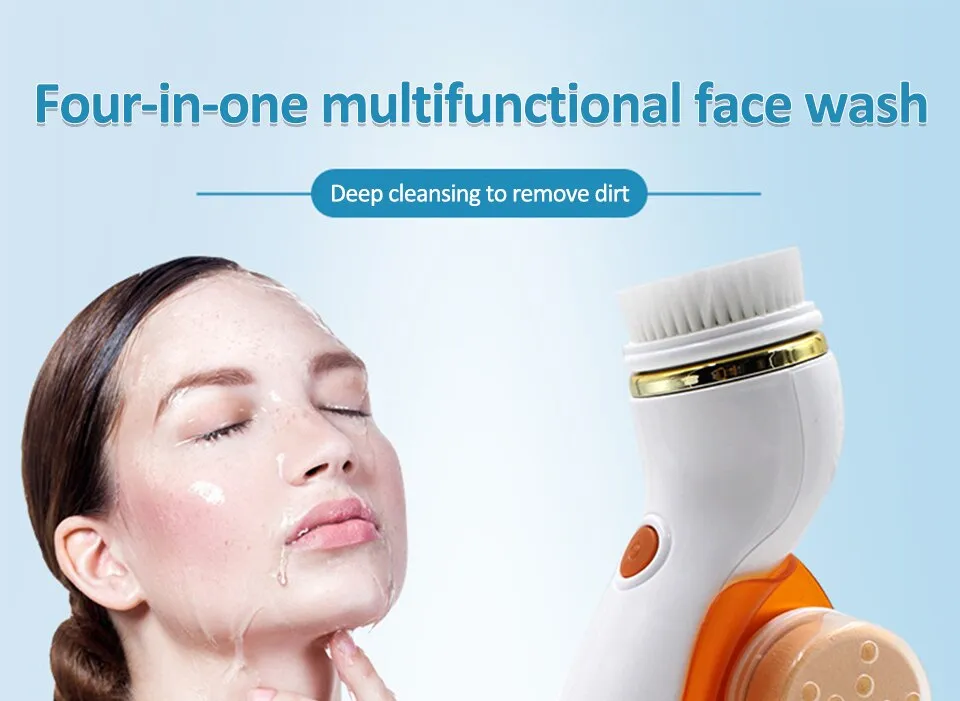 SKINREVIVE-C™ 4 In 1 Pores Face Cleansing Brush Kit