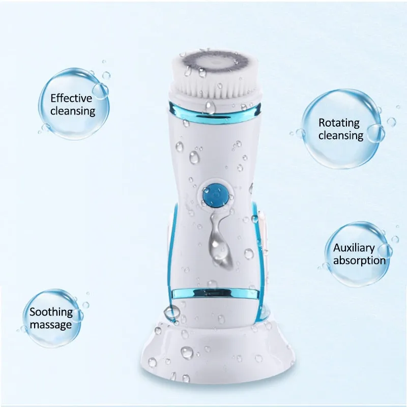 SKINREVIVE-C™ 4 In 1 Pores Face Cleansing Brush Kit