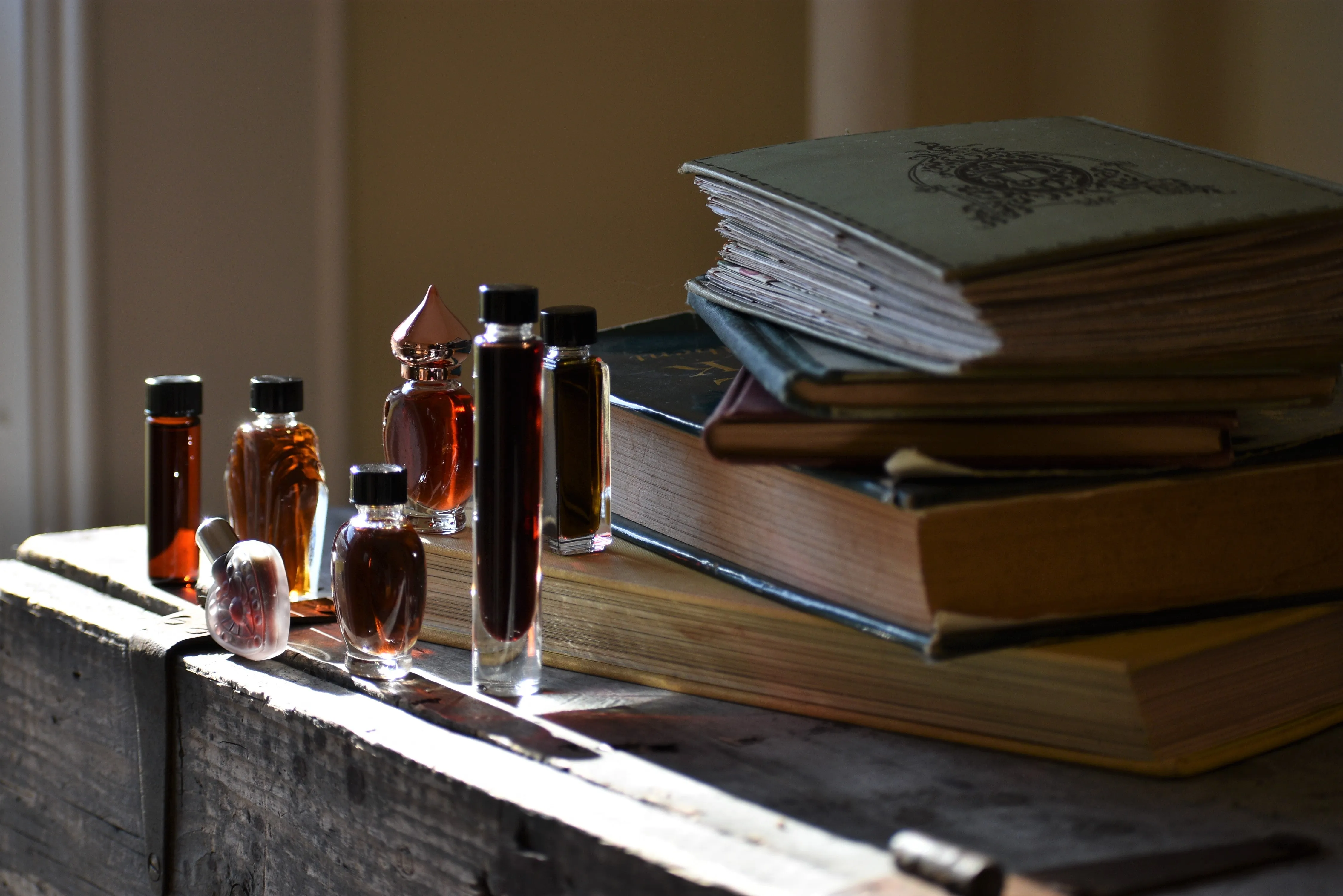 SMOKE { ancestral kyphi } - folk tale week perfume - palo santo incense - Limited project