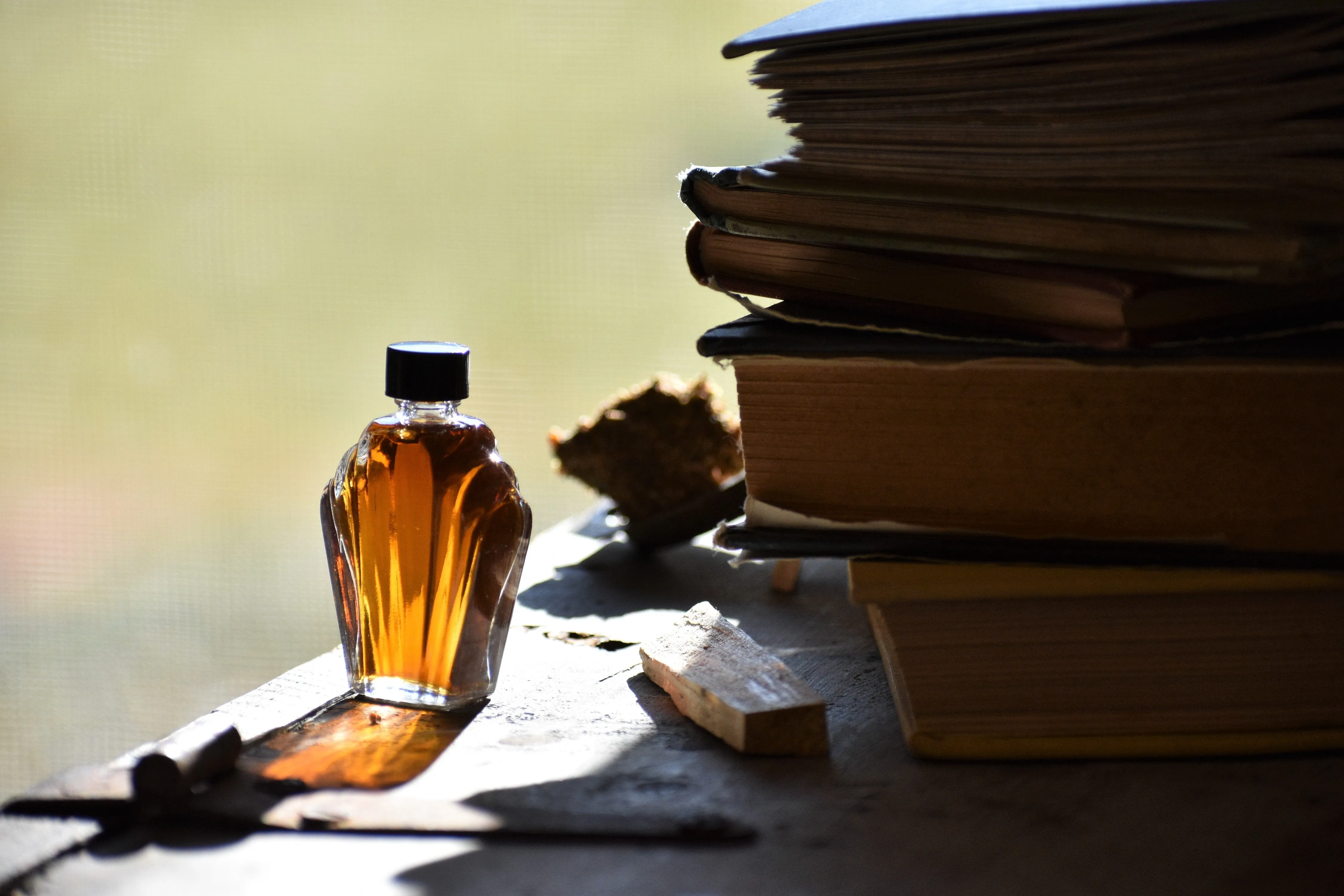 SMOKE { ancestral kyphi } - folk tale week perfume - palo santo incense - Limited project