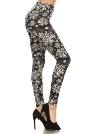 Snowflakes - Premium Leggings