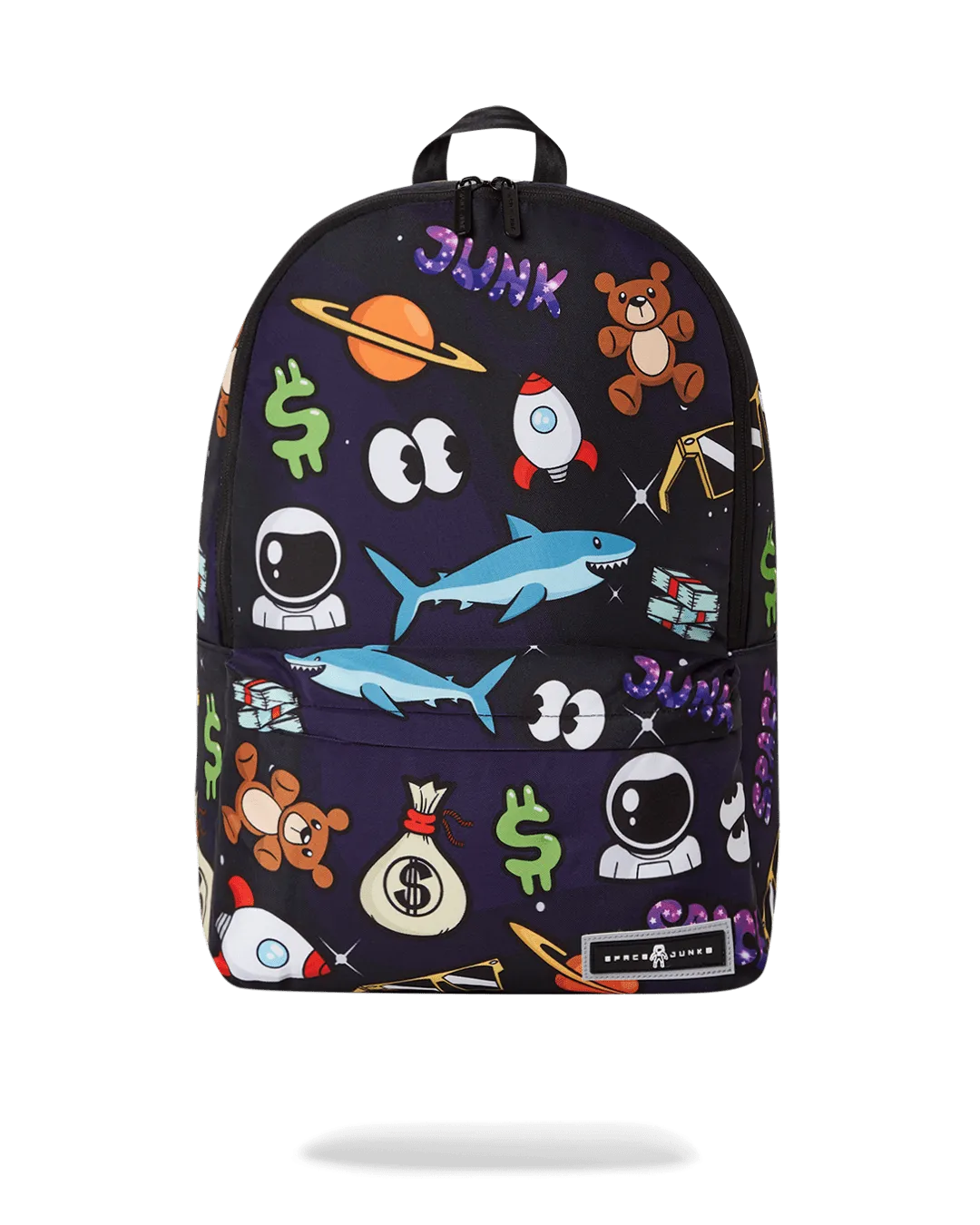 SPACE JUNK PATTERN BACKPACK